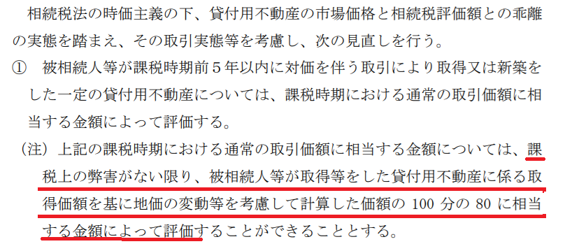 自由民主党・日本維新の会から抜粋した相続税法について記載した画像