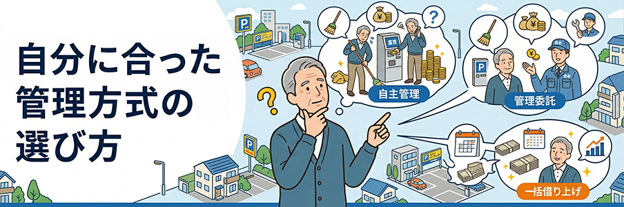 自分に合った管理方式の選び方